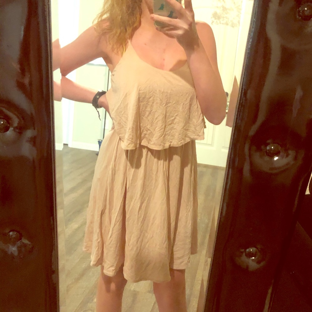 nude dress
